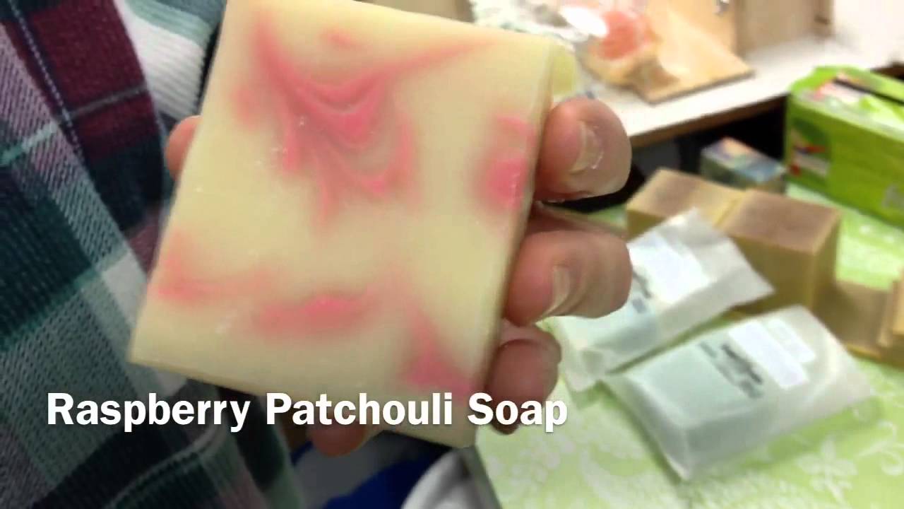 Raspberry Patchouli Soap - Soaps and Scents