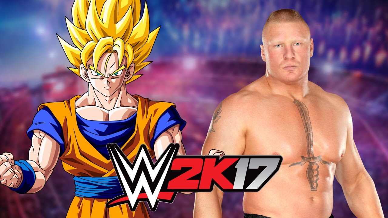 SSJ Goku vs Brock Lesnar