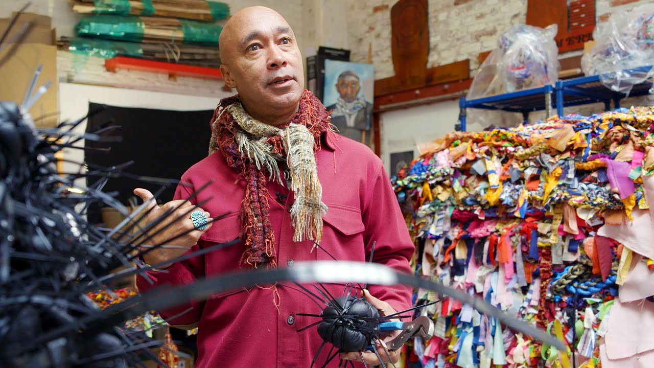 In the studio with artist Ramekon O’Arwisters
