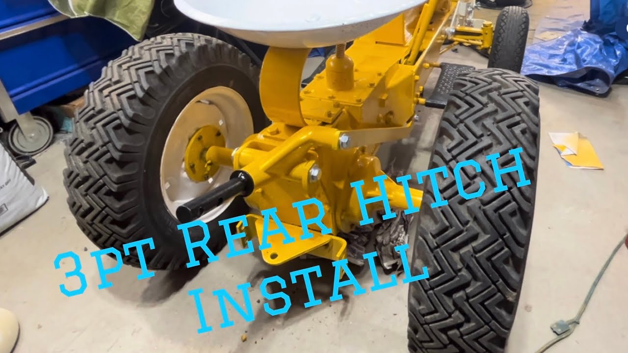 How To Install A 3 Pt Lift On a Cub Cadet Original