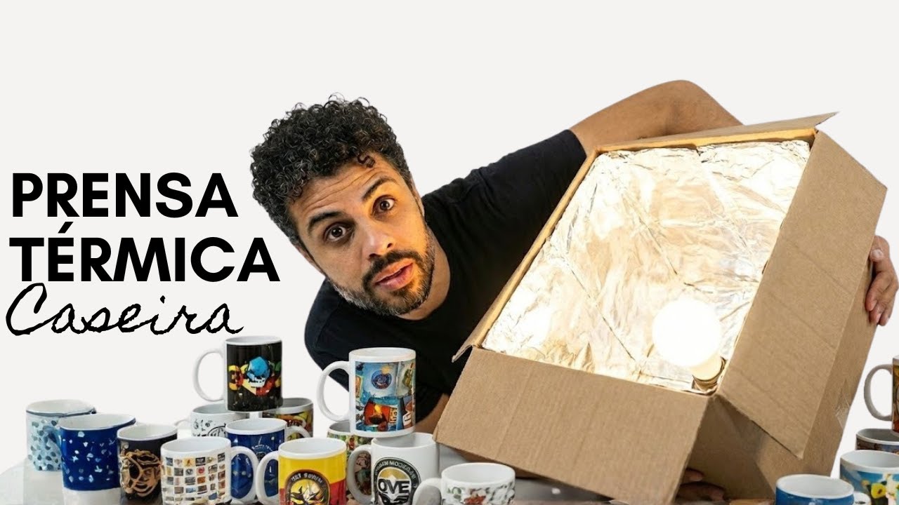 Estampar Caneca em Casa: Começando do Zero com Estrutura Simples