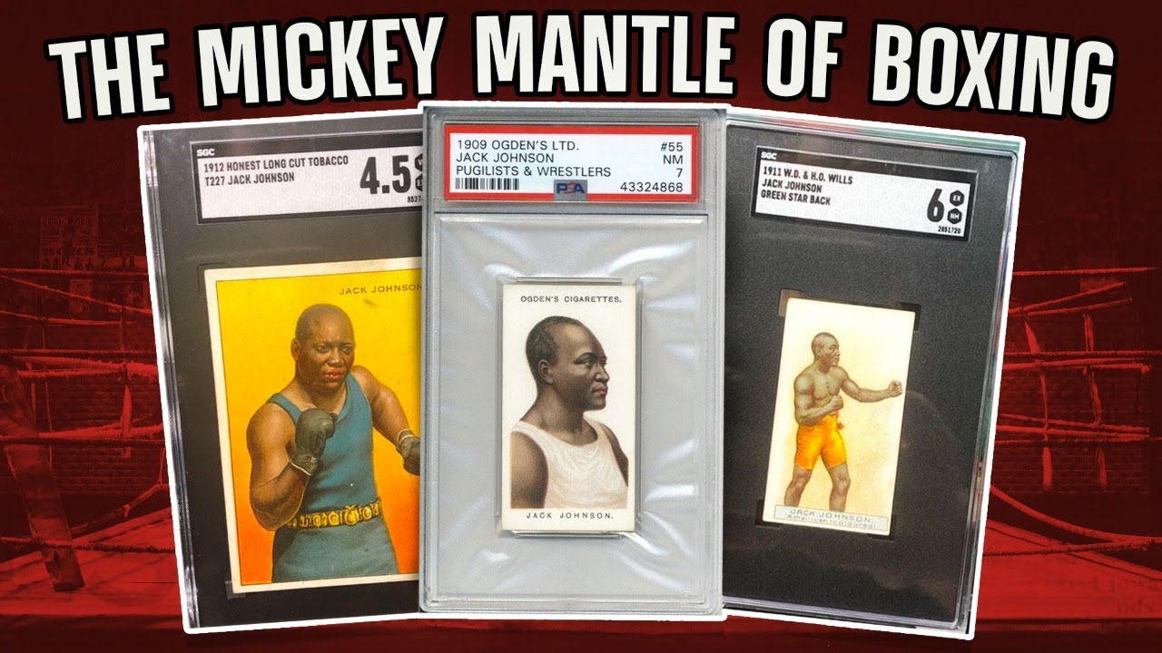 Incredible Jack Johnson Boxing Card Collection