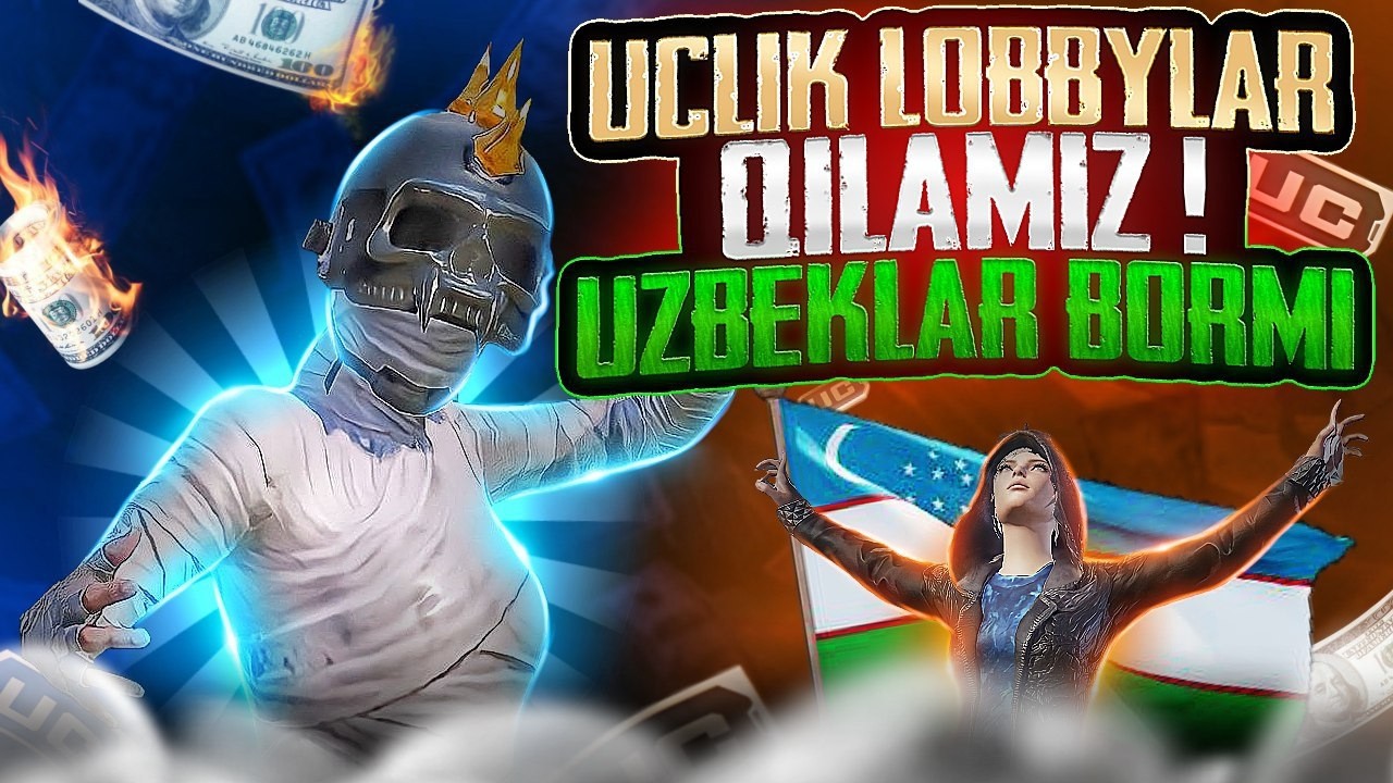 WOW + TDM 1v1 🔥 | O‘zbek #PUBGMobile LIVE | Reaksiyalar, Klutchlar, Skill Test!
