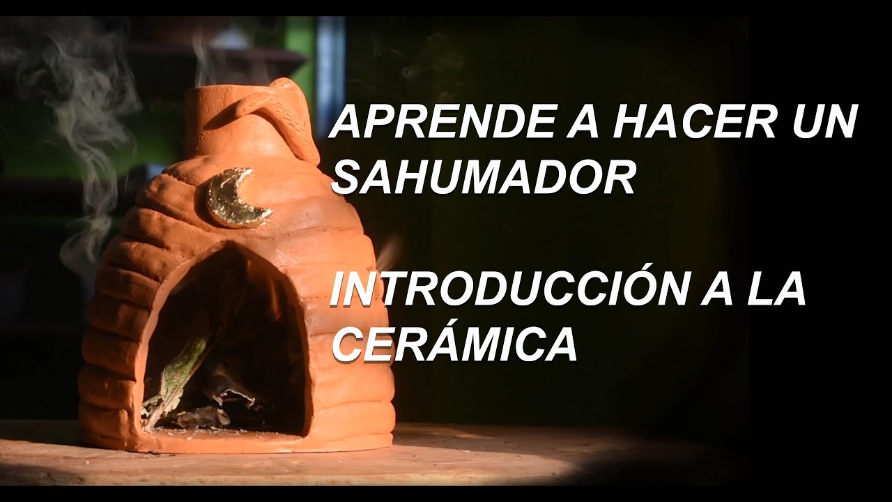 Introducción a la cerámica| Técnica del rollo| Sahumador