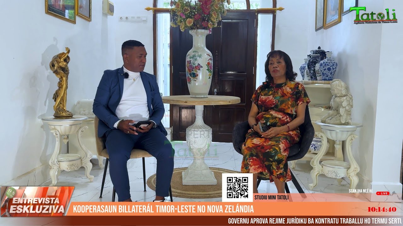 ENTREVISTA ESKLUZIVA - Kooperasaun Billaterál Timor-Leste no Nova Zelándia