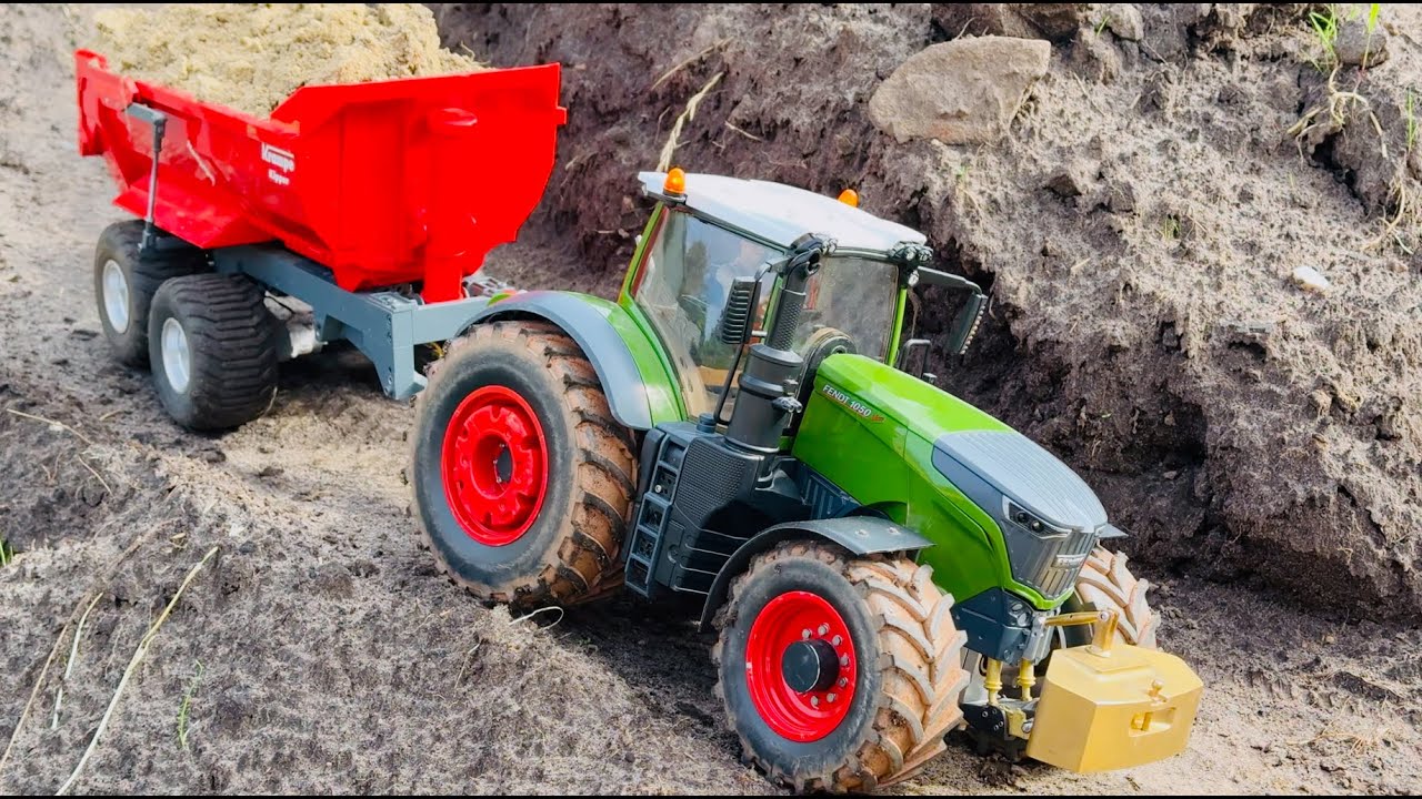 MEGA RC TRACTORS, RC TRUCKS, RC MACHINES, RC EXCAVATOR, RC WHEEL LOADER WORK HARD