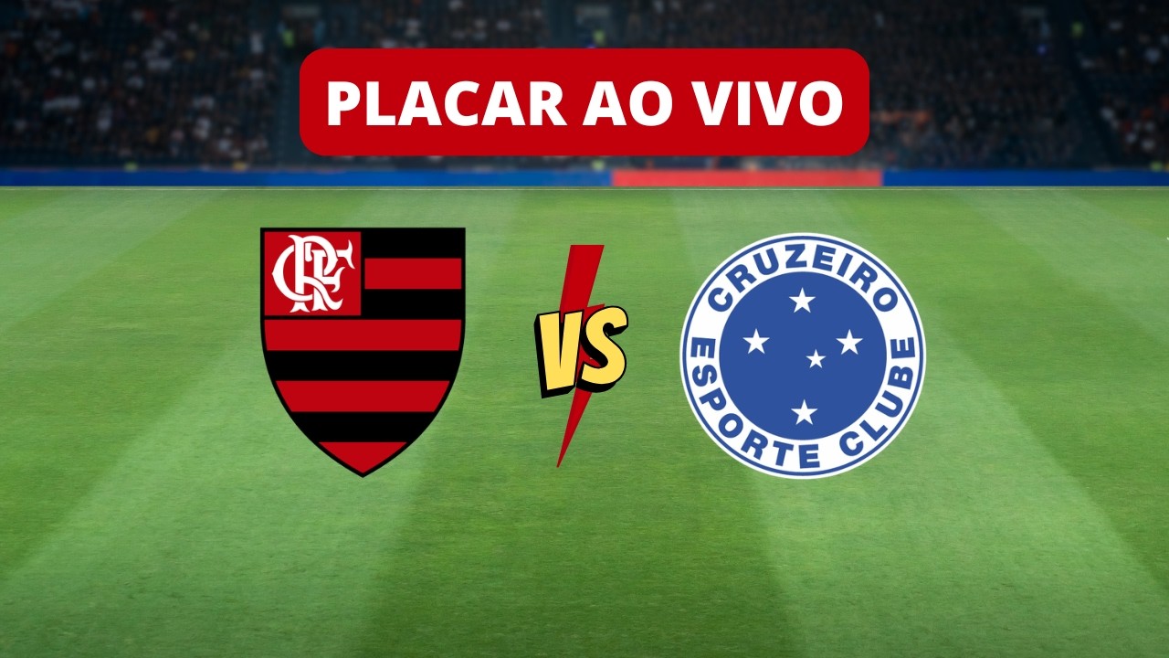 Placar Ao Vivo: Flamengo x Cruzeiro | #brasileirão