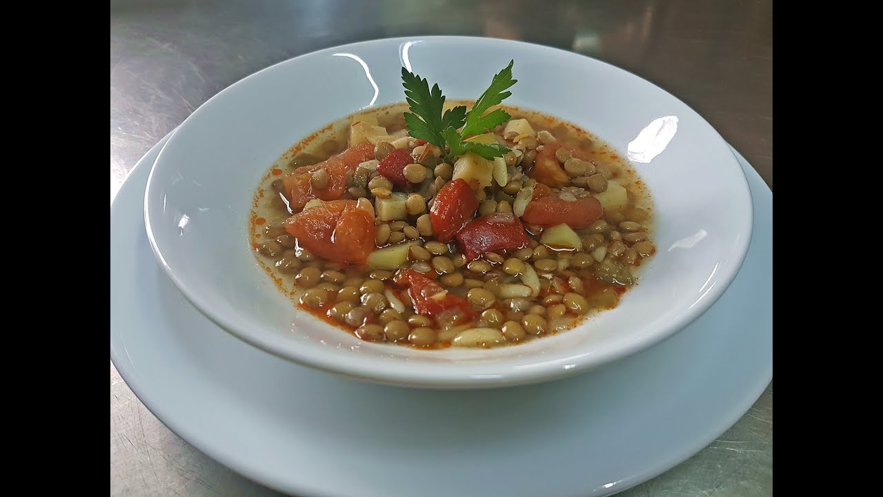 Green Lentils Recipe Juicy Food With Olive Oil | How to make green lentils with olive oil