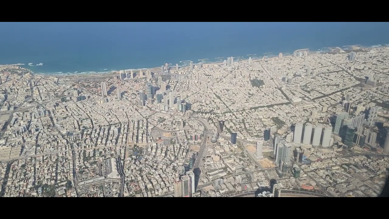 Tel Aviv takeoff clear day