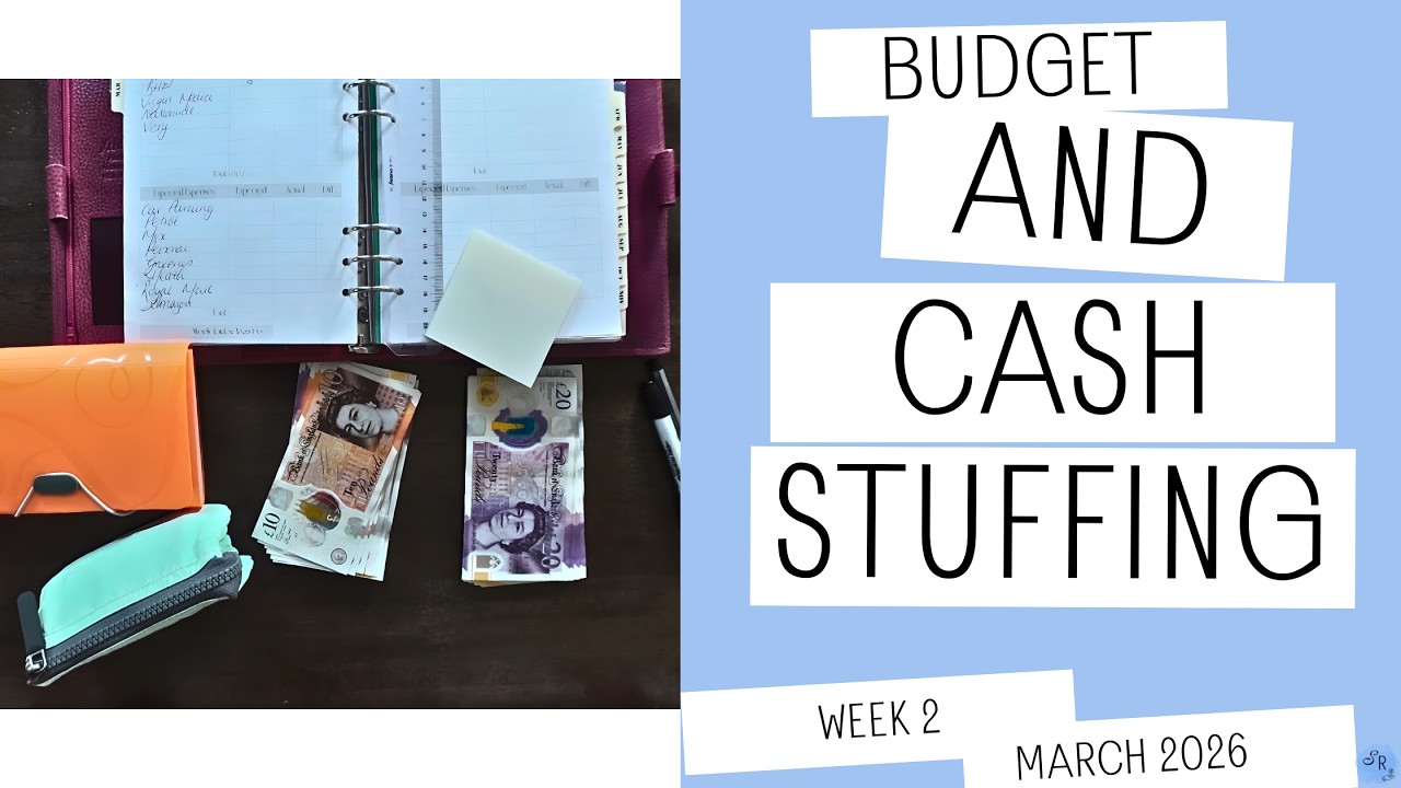Budget and Cash Stuffing | March 2026 - Week 2