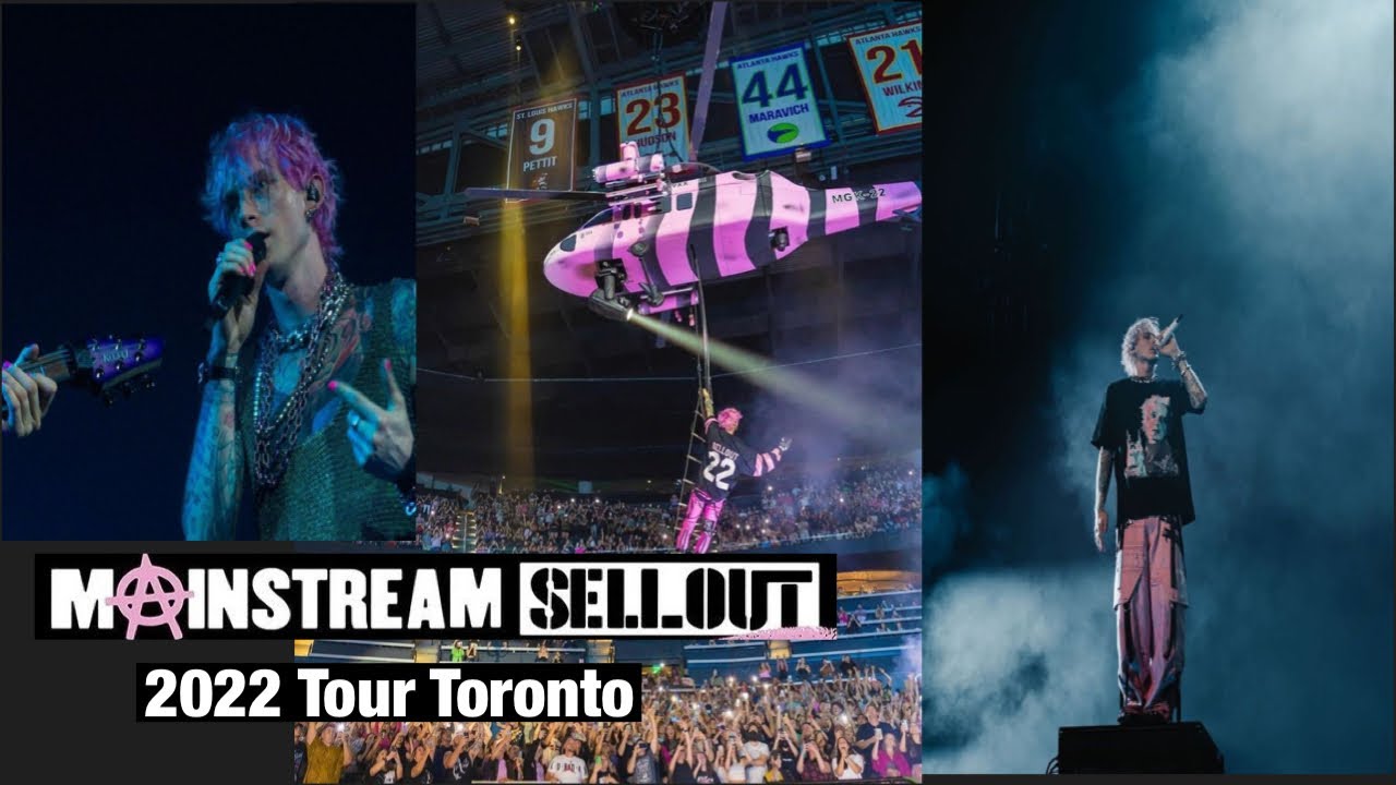 Machine Gun Kelly Concert (2022 TORONTO) #concert #machinegunkelly #mgk #toronto #mainstreamsellout
