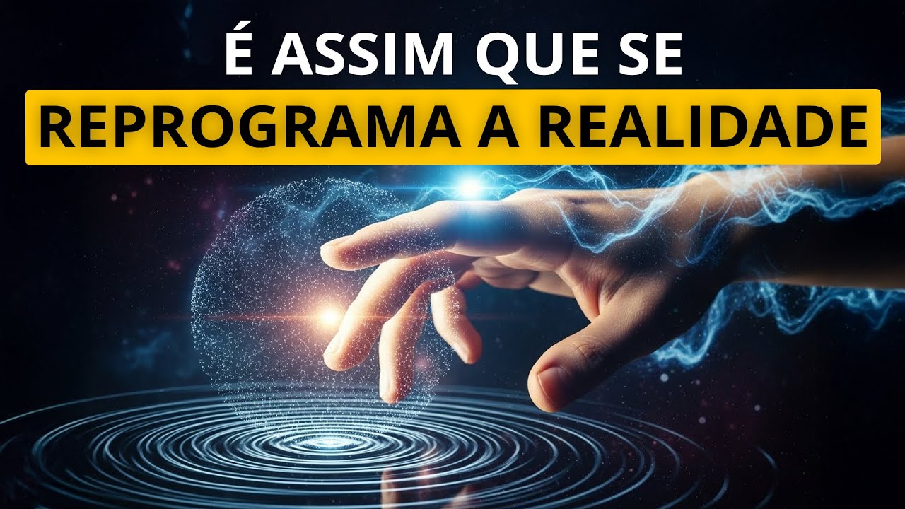 Como SEUS PENSAMENTOS REESCREVEM o CÓDIGO da REALIDADE 🧬 Física Quântica na prática