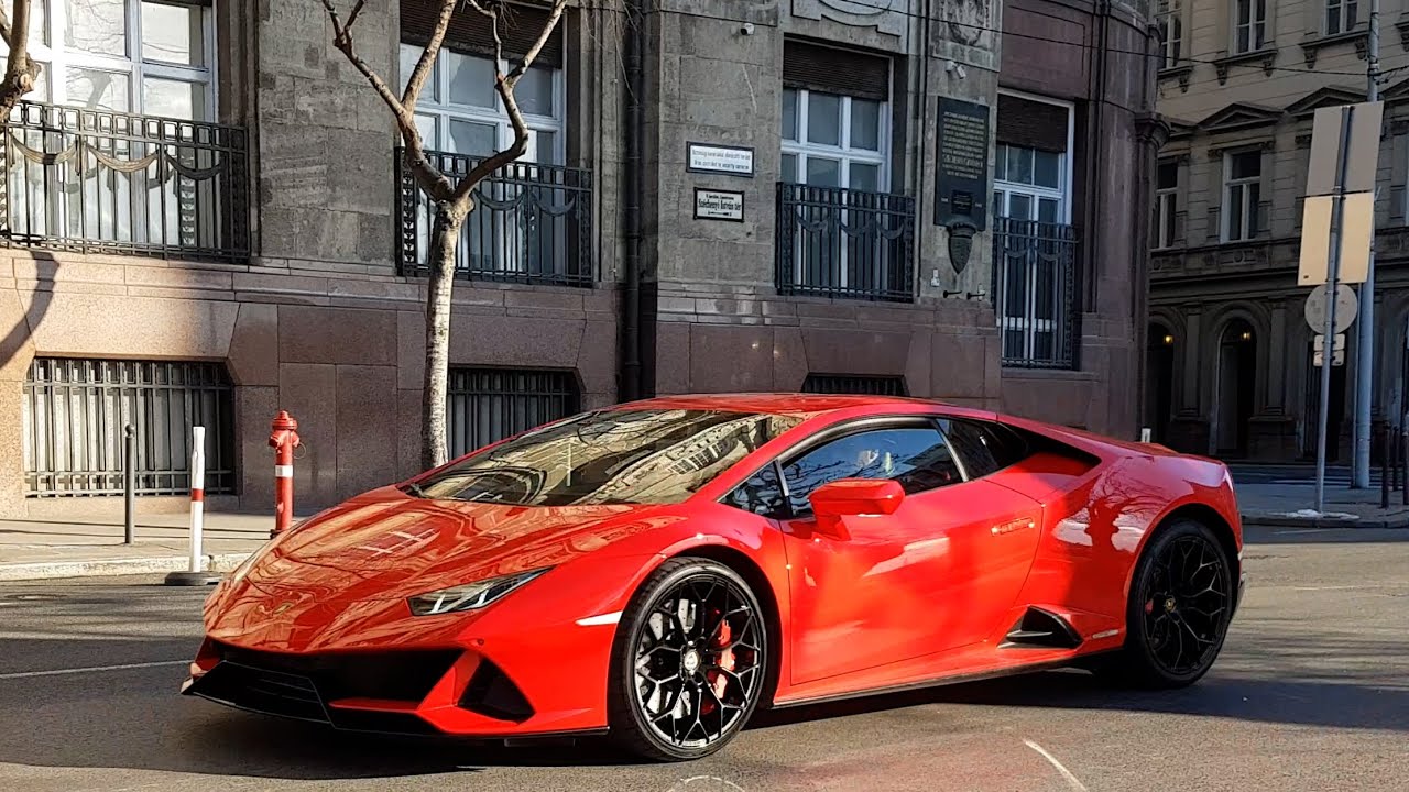 Lamborghini Huracán LP640-4 EVO Sound And Acceleration