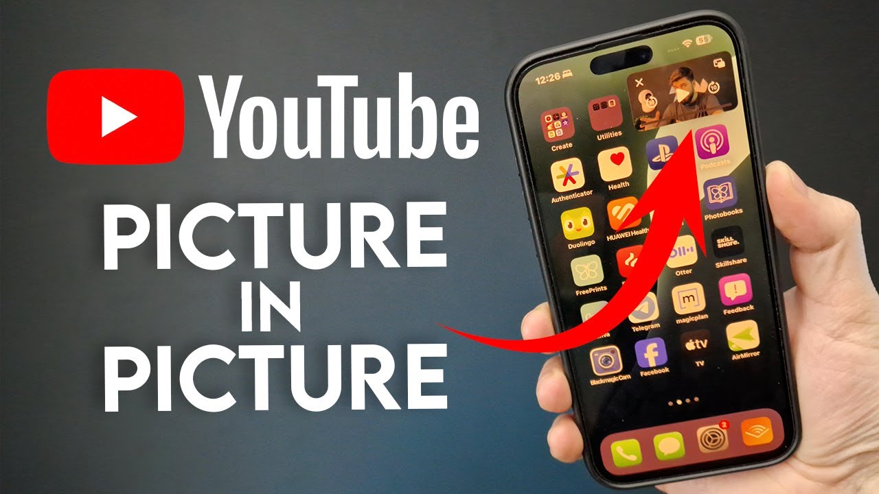 Как сделать картинку в картинке на YouTube | iPhone (PiP) 2025