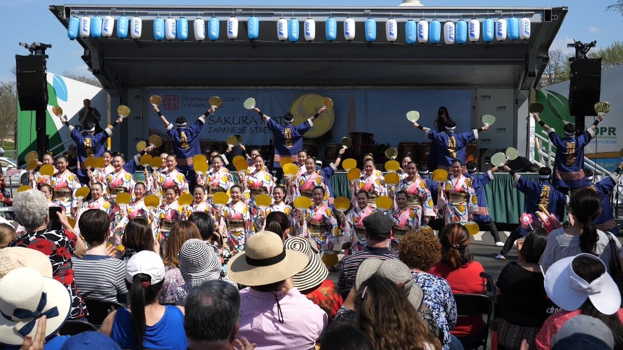 Sakura Matsuri DC 2018 - Tamagawa University Dance Taiko Group Performance