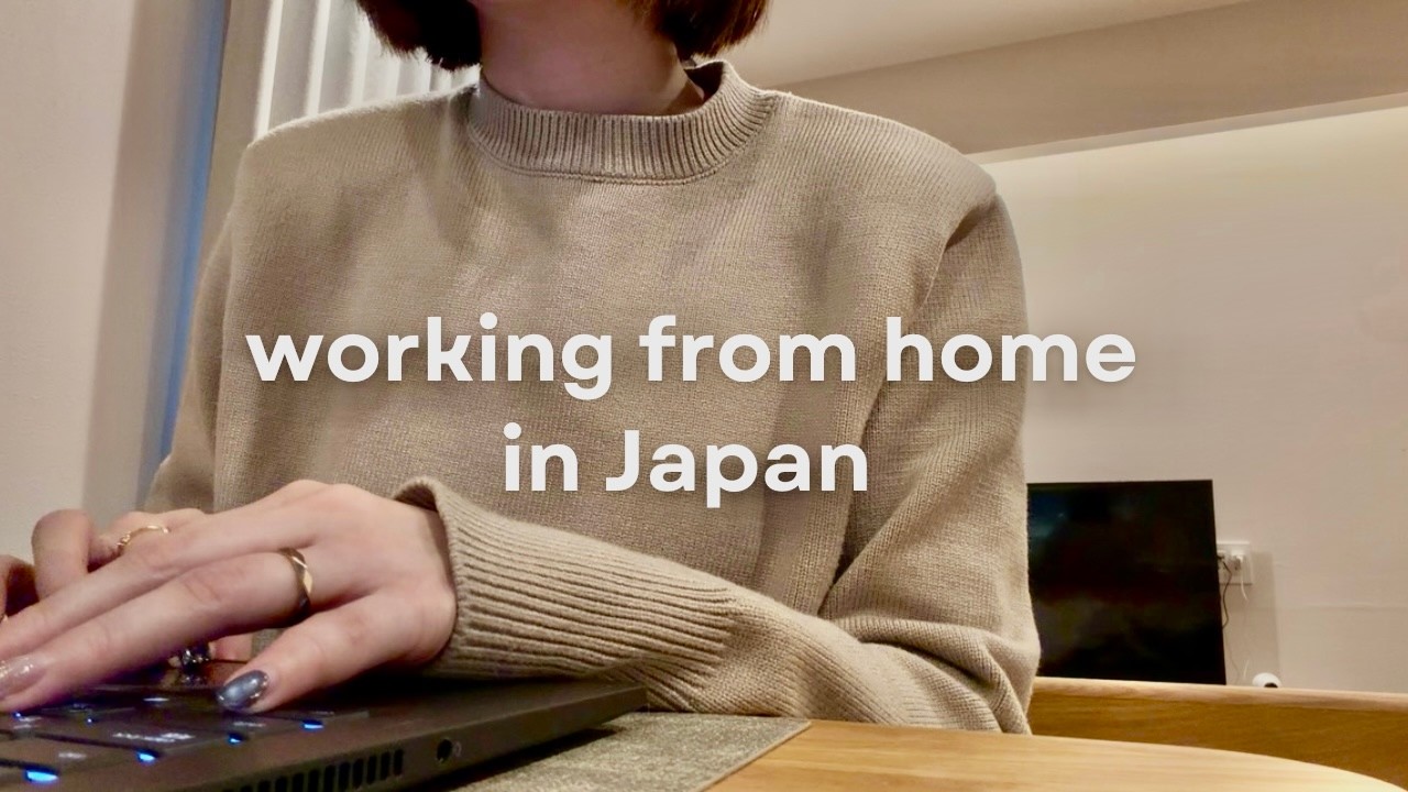 Working From Home in Japan🇯🇵 | A Real Day in the Life of a Japanese Woman