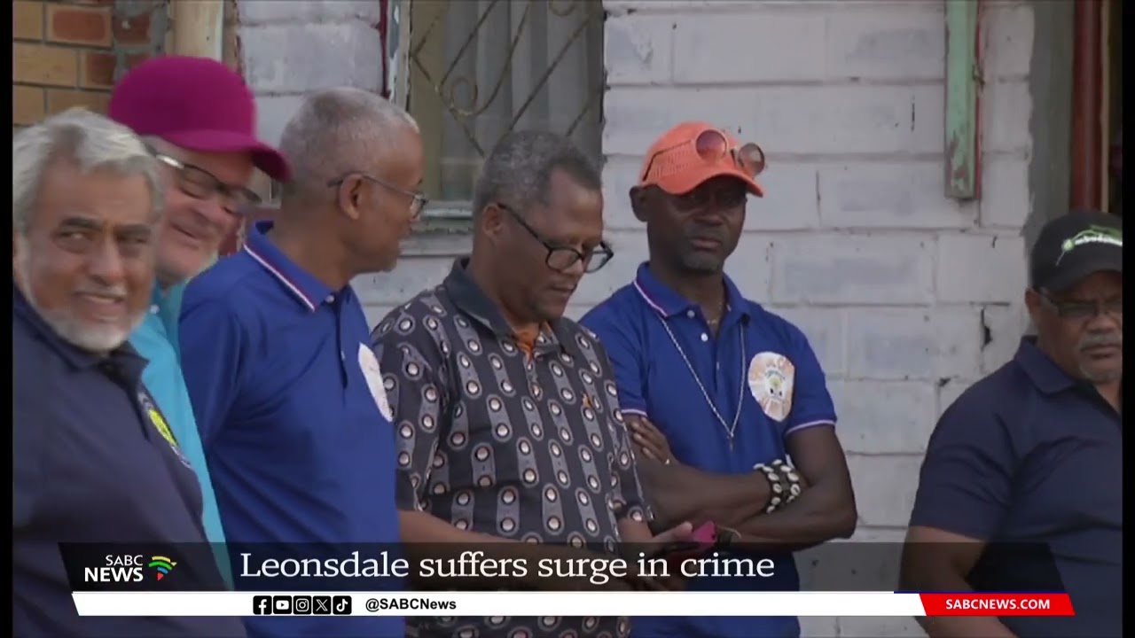 Crime I Residents of Leonsdale in Cape Town fear for their lives