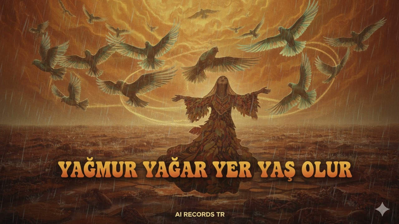 Yağmur Yağar Yer Yaş Olur – AI Cover | Anatolian Psychedelic Rock  🎸 | AI RECORDS TR