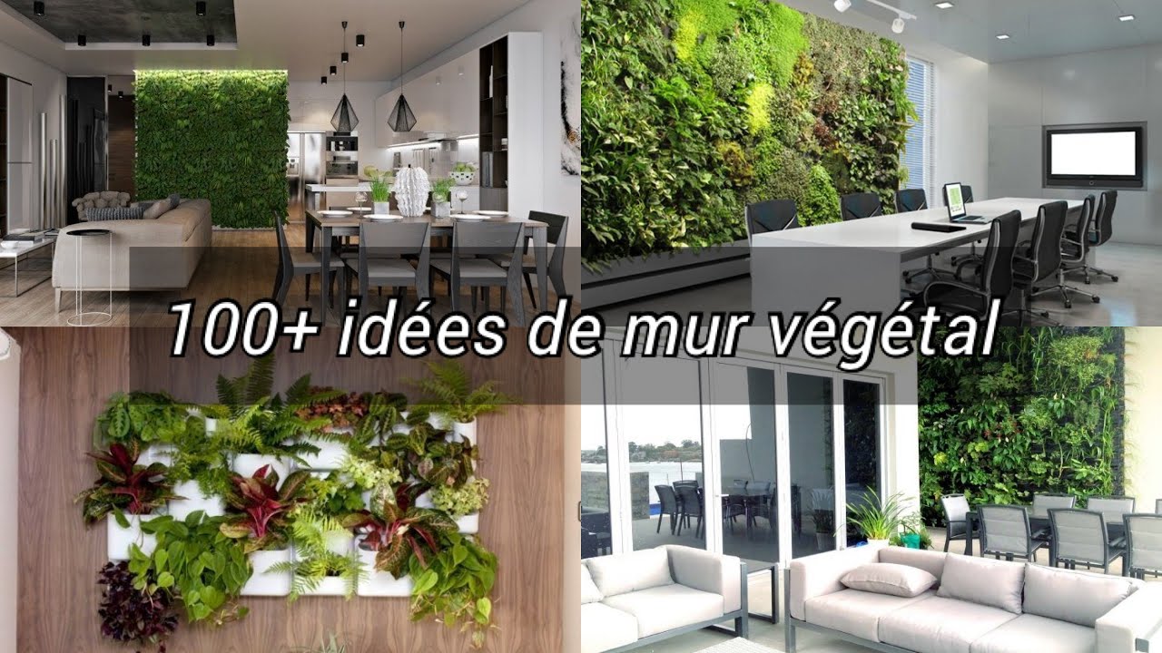 100+ idées de murs végétal d’intérieur / décoration florale d’intérieur 🌱