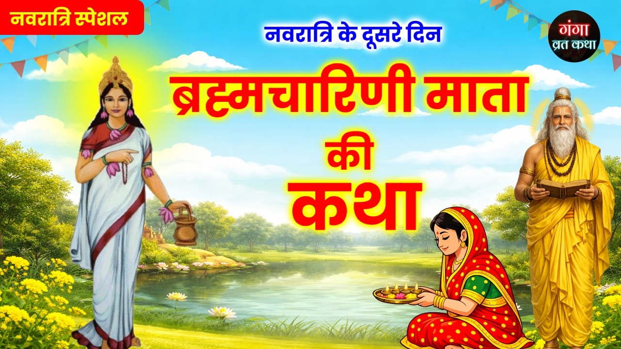 Navratri- Navratre Vrat Ki Katha 2026 ~ Brahmcharini Mata Ki Katha~ Brahmcharini Mata Ki Kahani