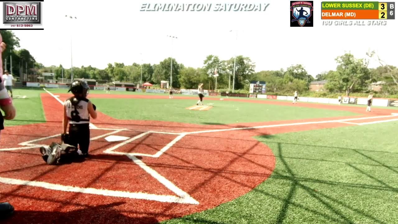 Delmar MD vs Lower Sussex DE - Girls LL Regionals 10U LIVE