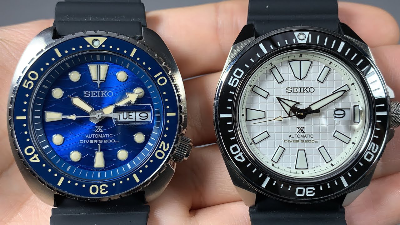 ¿Cuál es el verdadero rey de Seiko? - Seiko King Turtle vs Seiko King Samurai