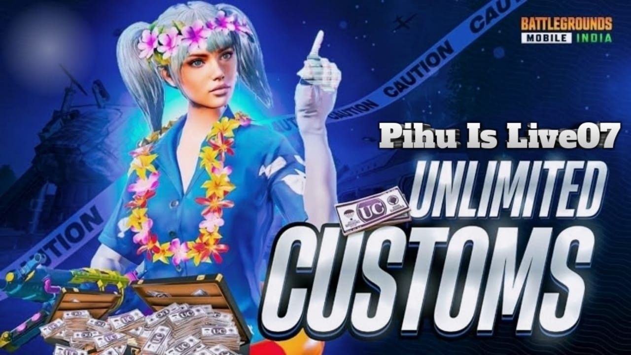 Bgmi Fun Stream😜 | Custom Room | Girl Gamer | Pihu Is Live07 | #bgmi #bgmilive #girlgamer #live