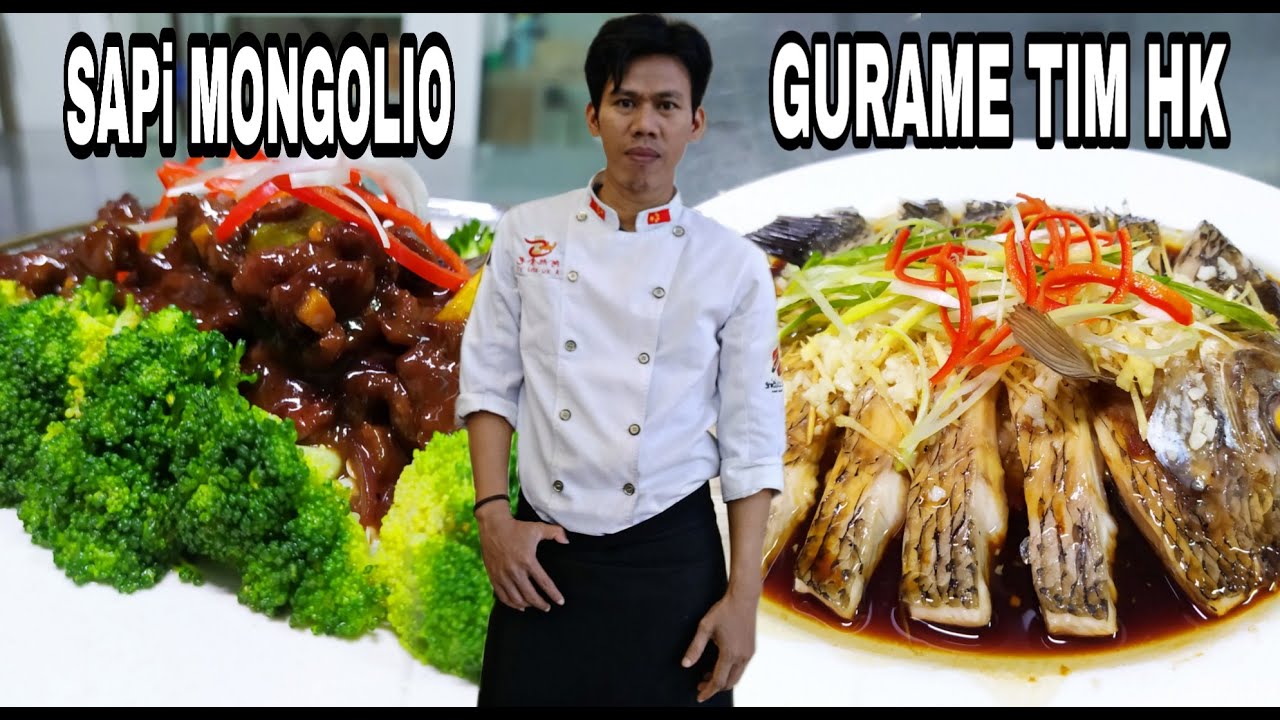 Sapi mongolio, vs gurame tim jahe, || style chinese | ala nanang kitchen