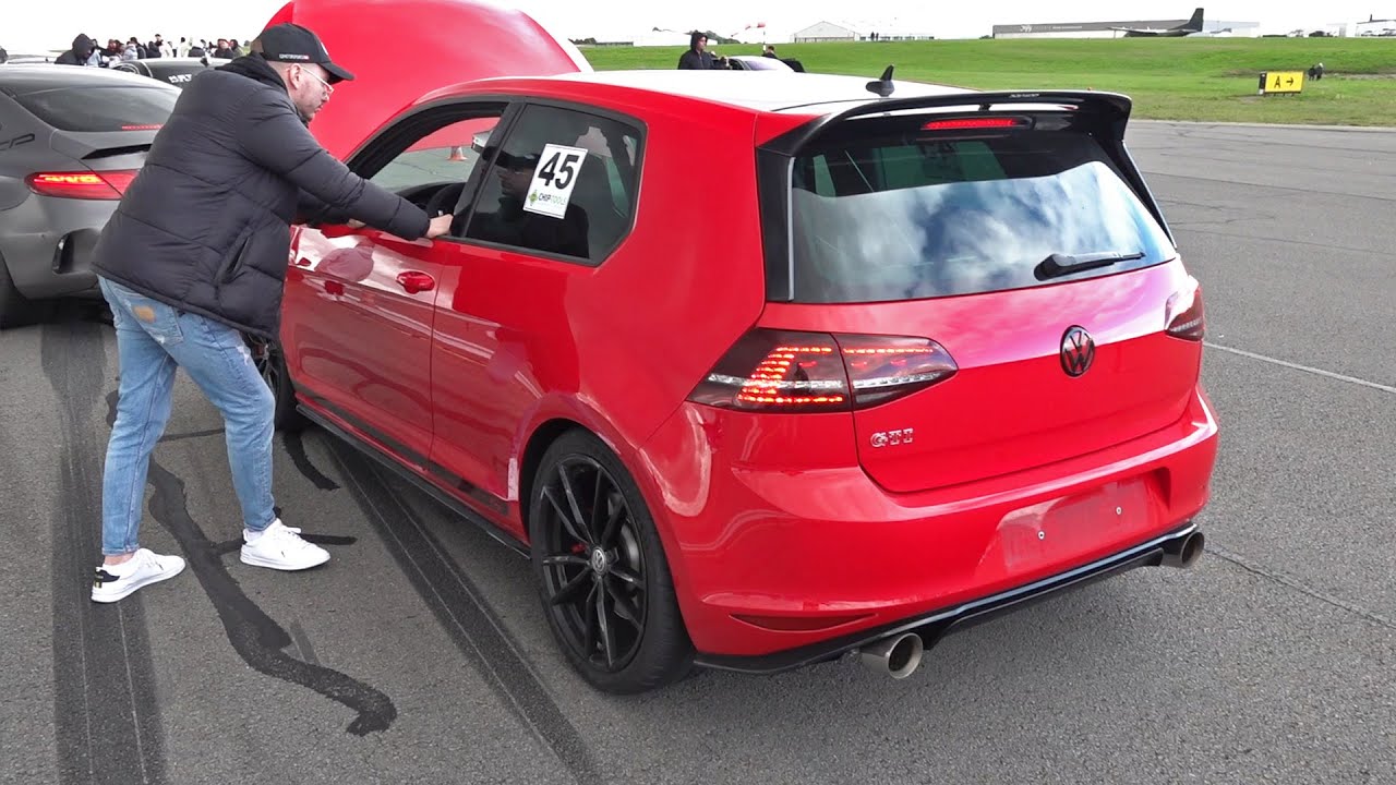 410HP Volkswagen Golf 7 GTI Clubsport S - Exhaust Sounds!