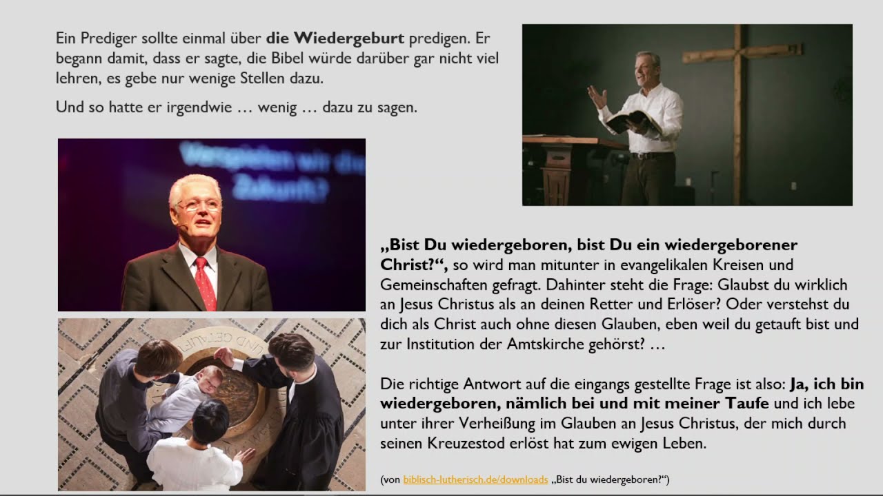 Die neue Geburt