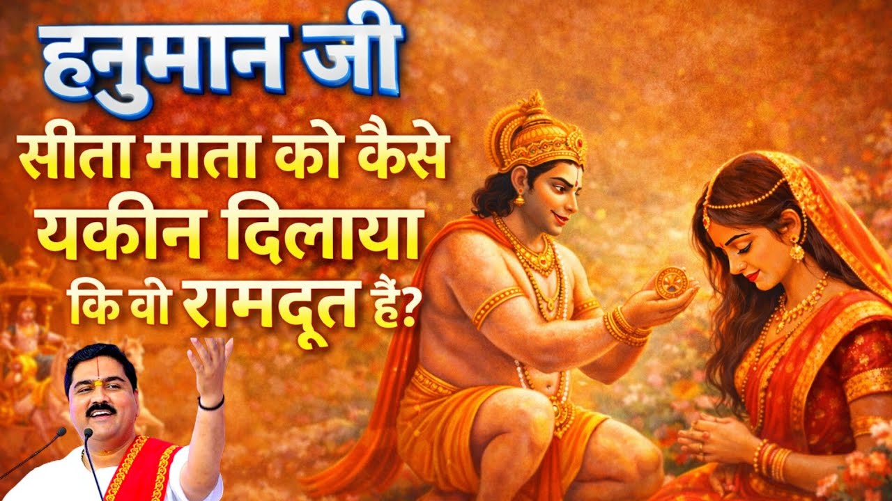 किस संकेत से माता सीता ने पहचान लिया राम के दूत को? जानिए पूरी भावुक कथा | Pujya Rajan Jee