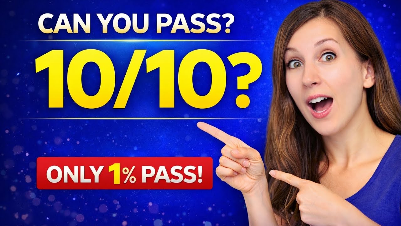 Part 1 | Only 1% Can Pass This!
