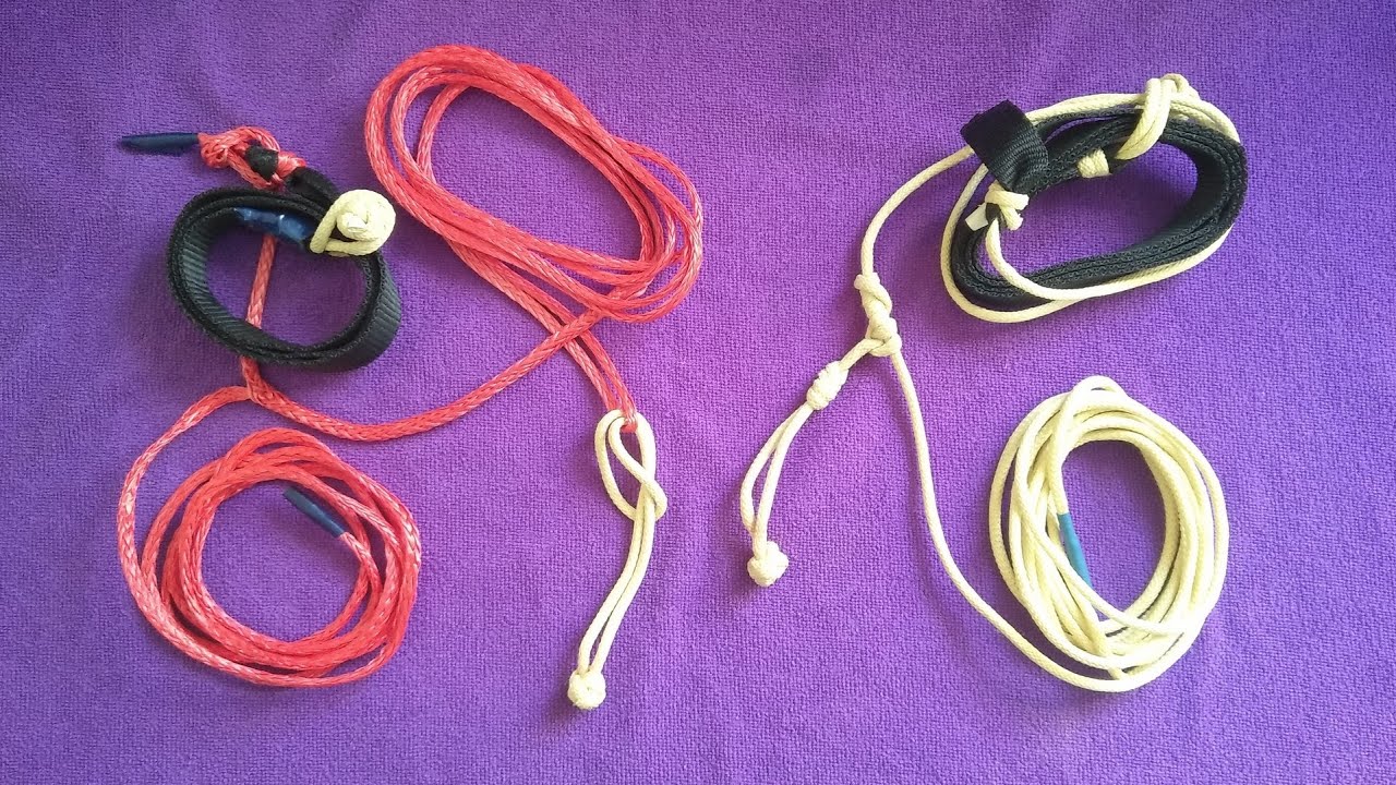 Whoopie sling vs Distel knot - сравнение 