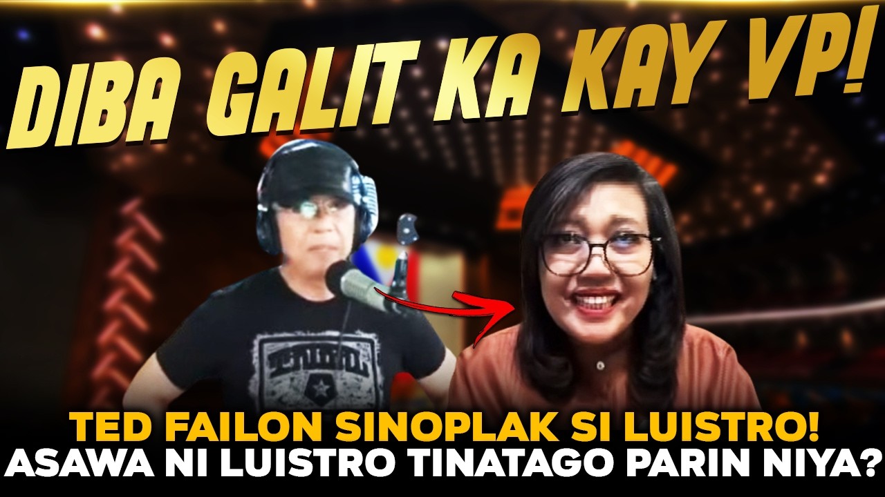GOODNEWS BALITA! TED FAILON SINOPLAK SI LUISTRO! DELIMA ABANTE AT RIDON TAKOT NA