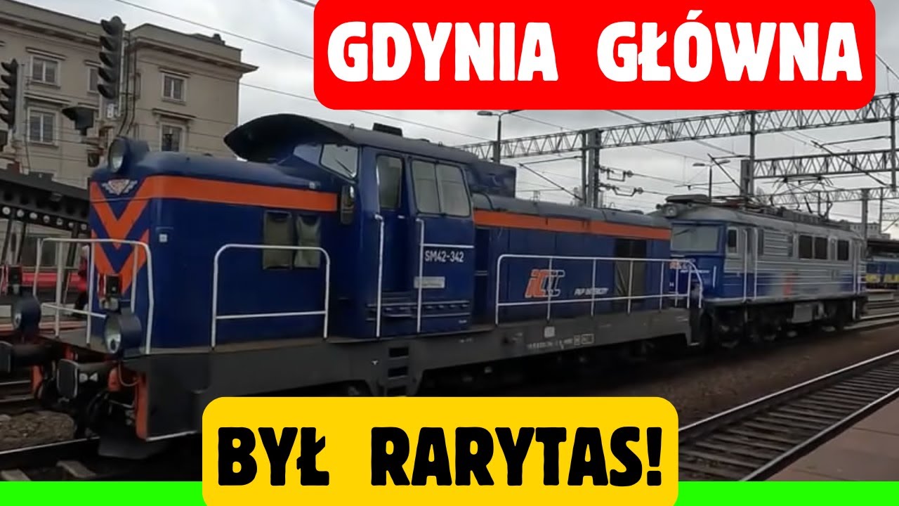 Pociągi Gdynia Główna bardzo udane łowy! Rarytas! Pokazuję dworzec