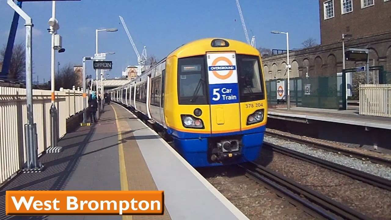 Западный Бромптон | West London Line - Southern : Лондонская надземка - National Rail