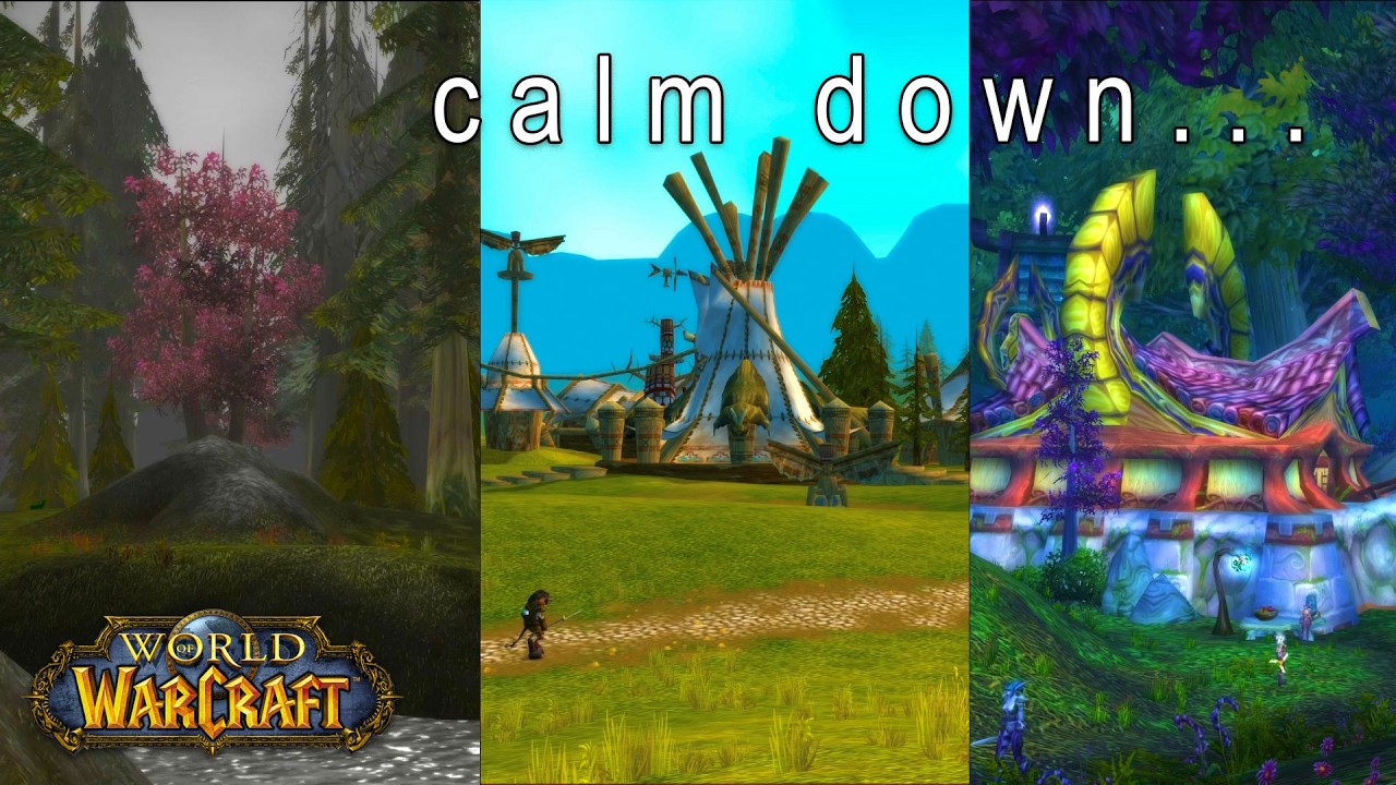 it's okay, calm down... 5 Hours of World of Warcraft Music & Ambience - Relax, Study, Sleep, Focus