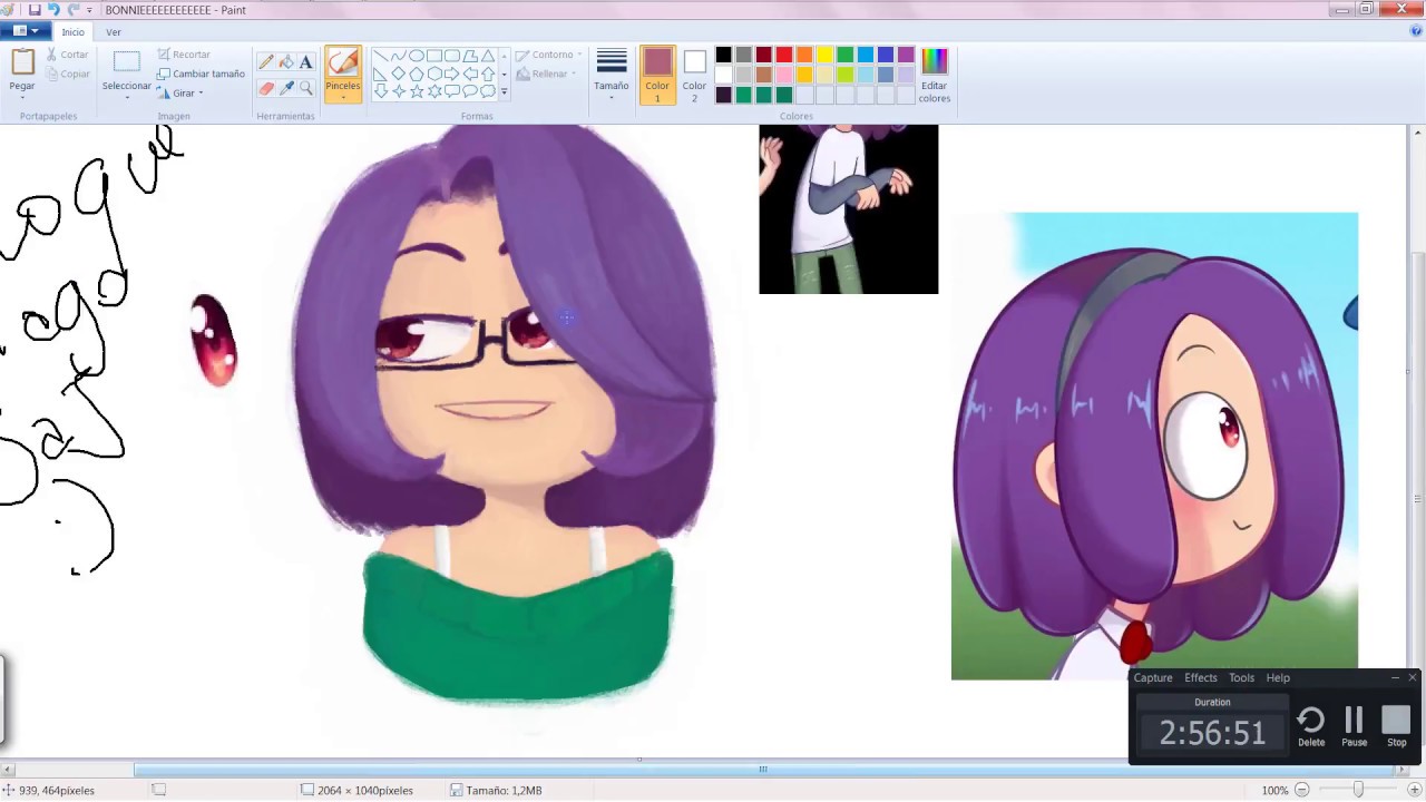 Fem Bonnie -Paint -
