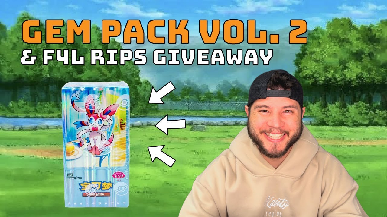 Gem Pack Vol. 2 Opening & F4L RIPS GIVEAWAY!