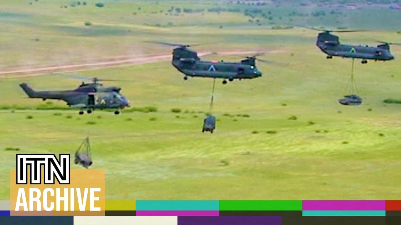 Watch NATO Troops Enter Kosovo in Epic-Scale Military Operation – Uncut Footage (1999)