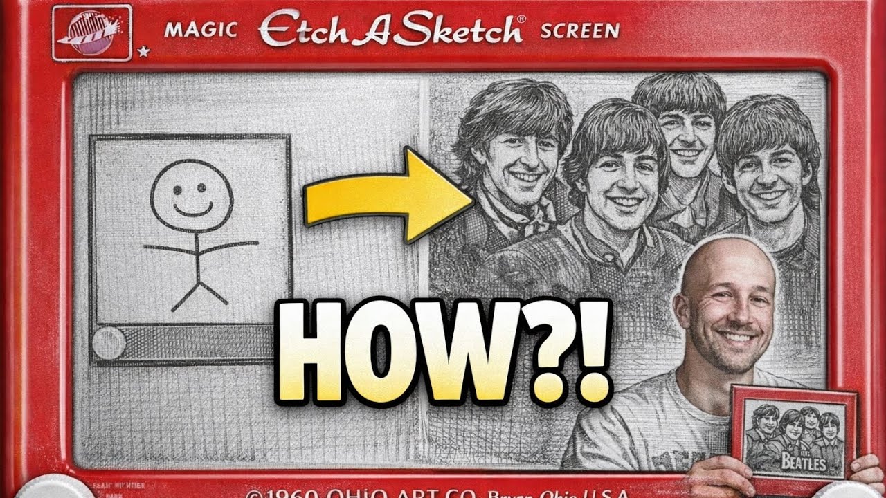 The World’s Best Etch-A-Sketch Artist - George Vlosich III, GV Art & Design