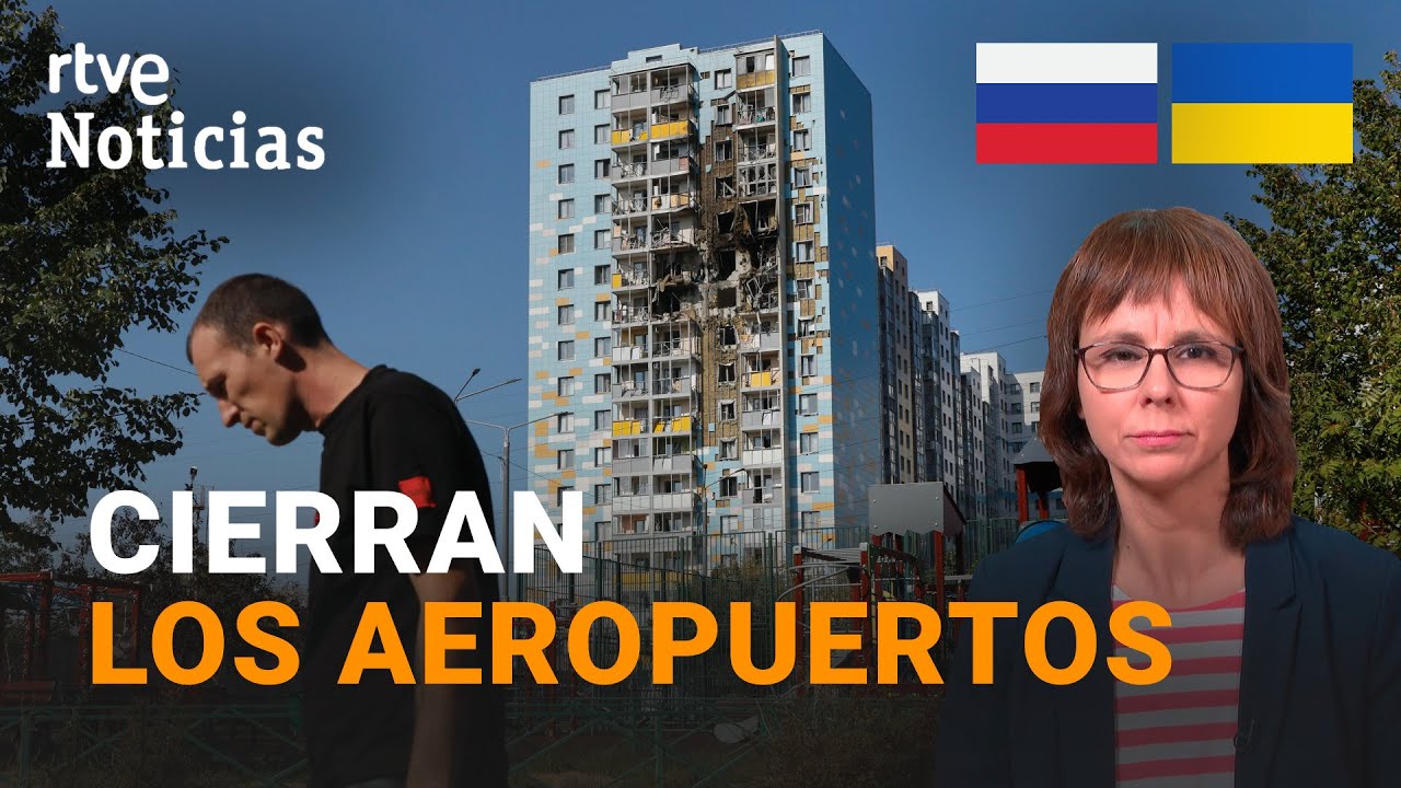 GUERRA UCRANIA: Un ENJAMBRE de DRONES golpea MOSCÚ, DESTROZA viviendas y MATA a una MUJER | RTVE