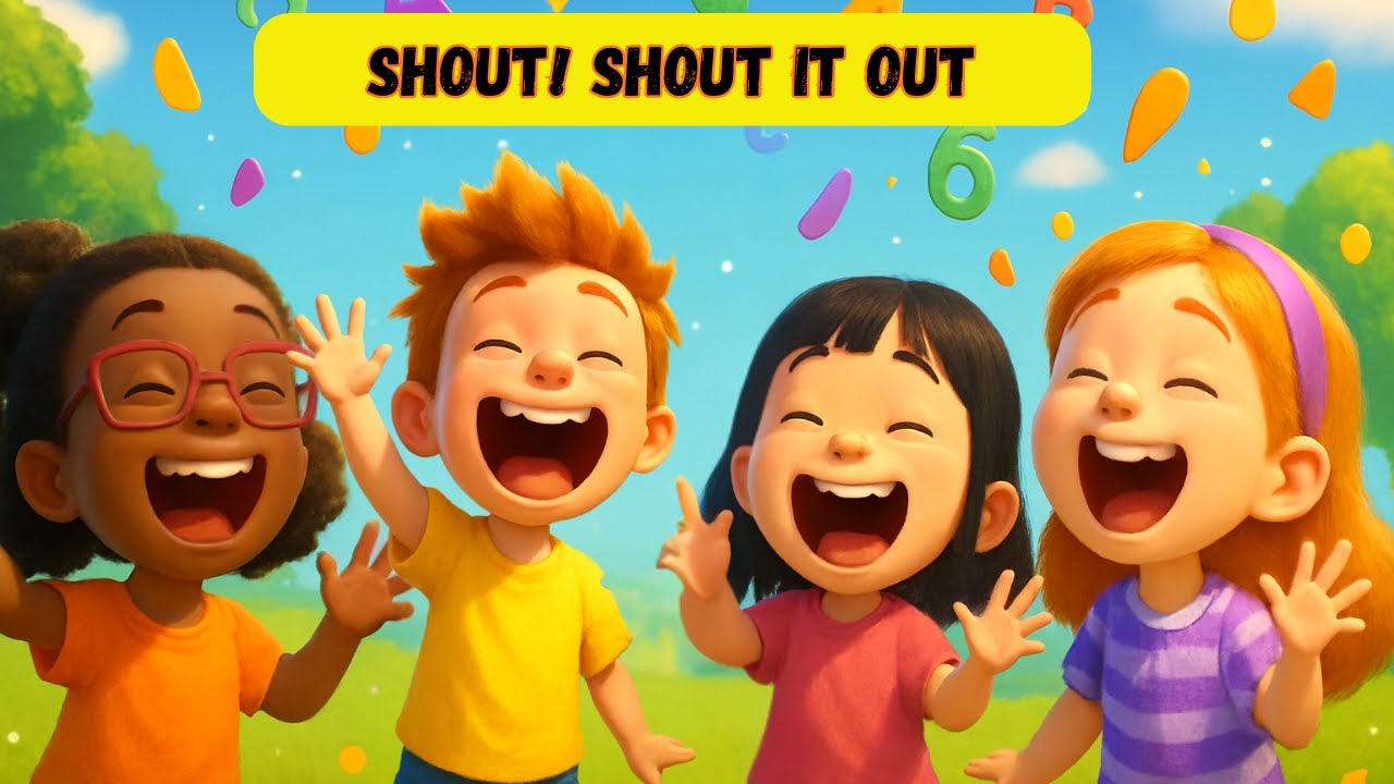 Shout! Shout it Out! 🔊 | Loud & Fun Learning Read Aloud for Kids