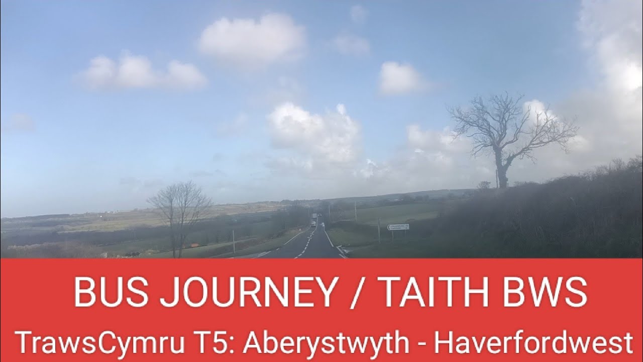 🇬🇧🏴󠁧󠁢󠁷󠁬󠁳󠁿 BUS JOURNEY (TIMELAPSE) | Richards Bros 