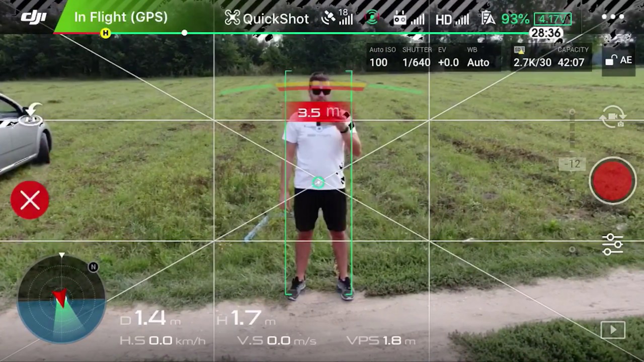 DJI Mavic2 Zoom QuikShot és Zoom bemutatás - Drone Hungary - Drón teszt