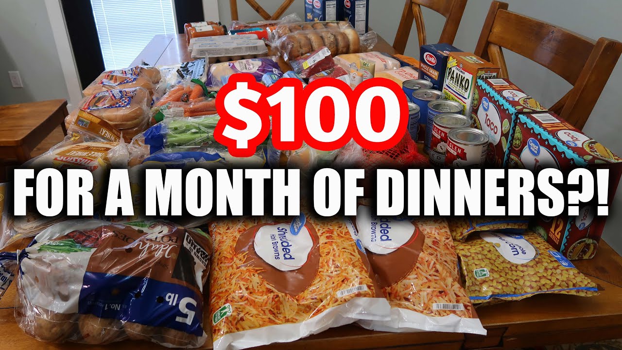 ONCE A MONTH GROCERY HAUL?! | HUGE WALMART GROCERY HAUL FOR 30 FREEZER MEALS