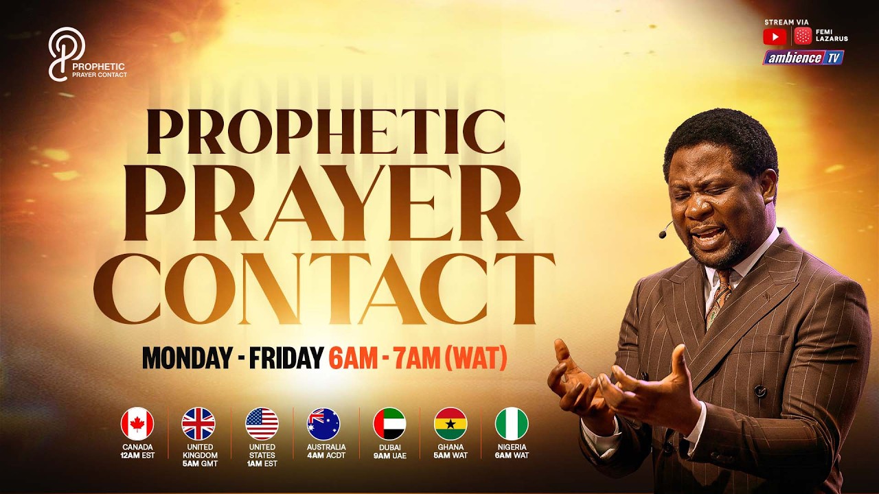 PROPHETIC PRAYER CONTACT || 13TH FEBRUARY 2026