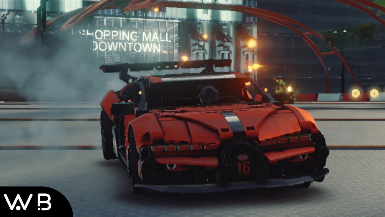Fast Zone | Race with LEGO Technic Bugatti Chiron Pur Sport | Asphalt 9 