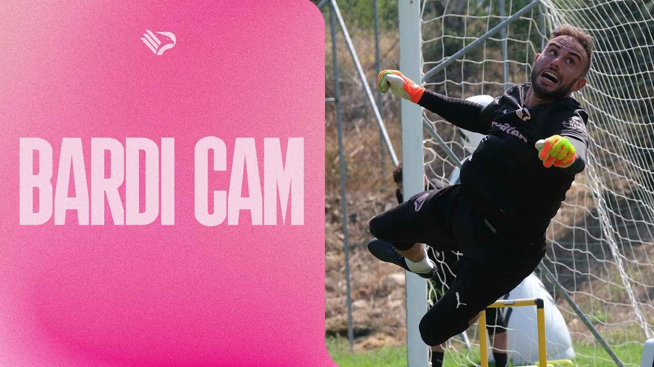 BARDI CAM 🦅 Francesco si allena al Palermo CFA 🩷🖤