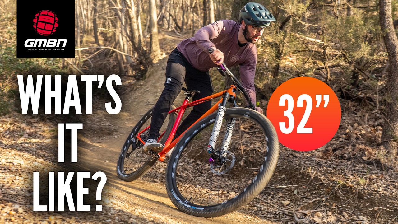 What It’s ACTUALLY Like Riding A 32” Mountain Bike!